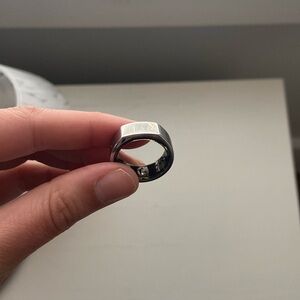 Oura Ring Gen3 Heritage silver size 8